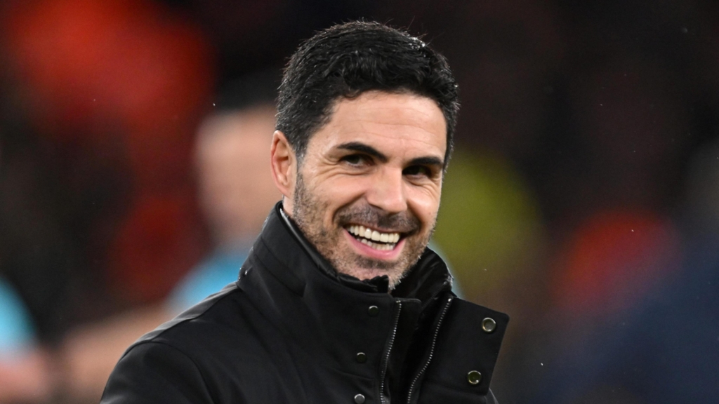 Arteta told of title win by crying son – while having barbecue
