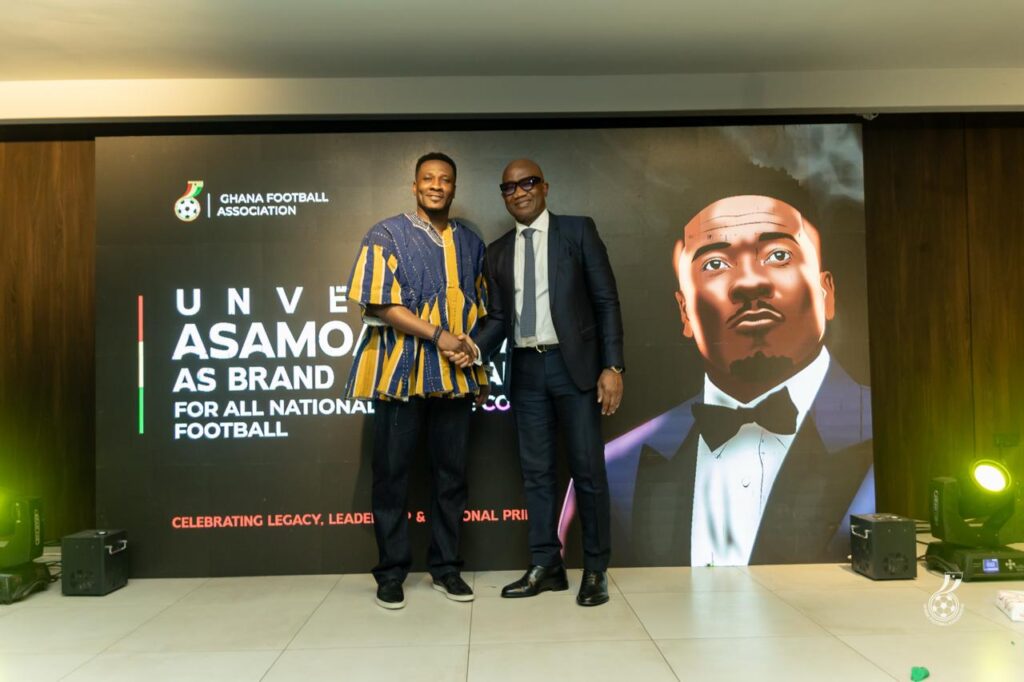 Asamoah Gyan unveiled as ambassador for national teams and colts football