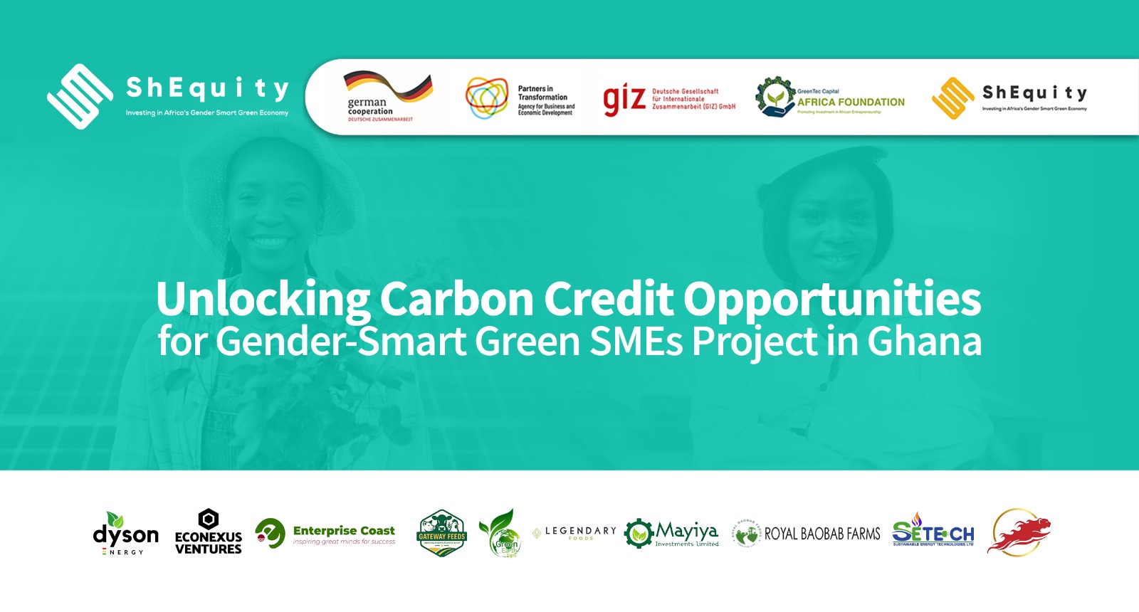 ShEquity unveils final 10 SMEs for its gender-smart climate technical assistance facility