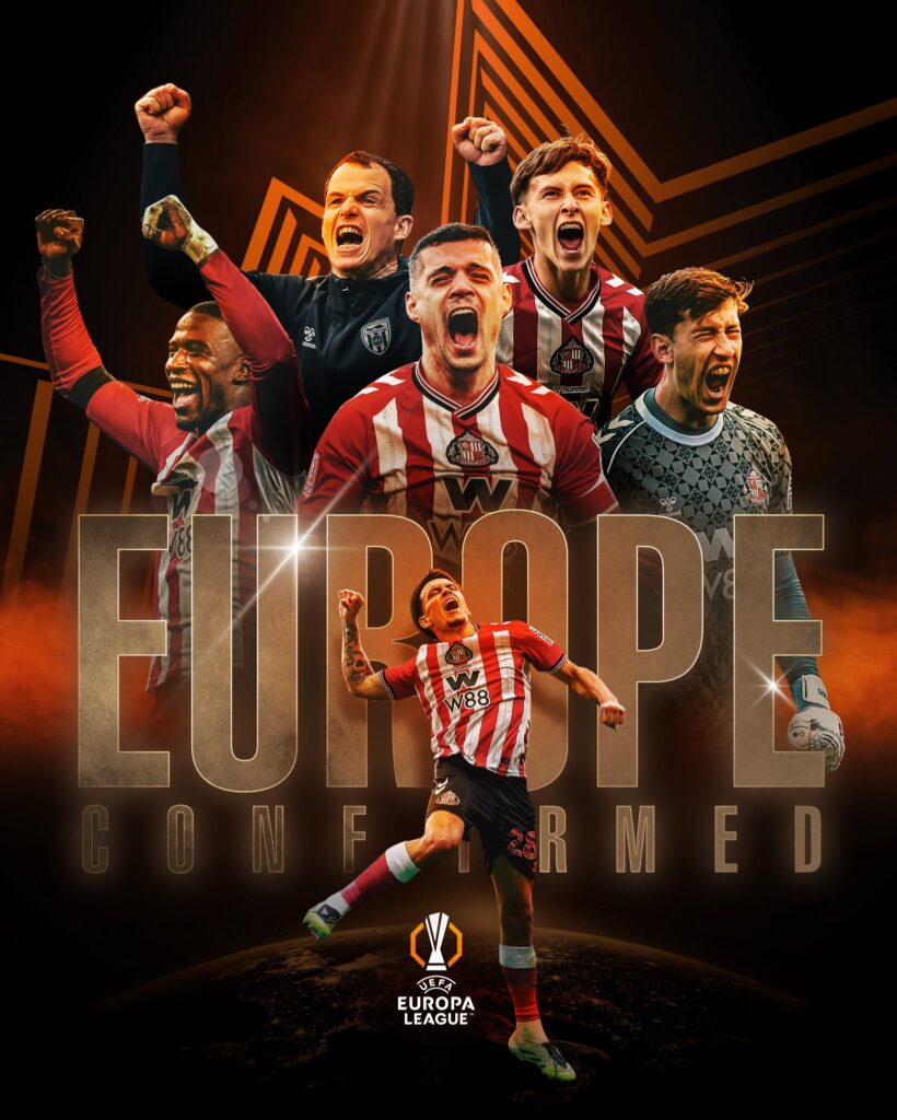 Sunderland reach Europa League at Chelsea’s expense