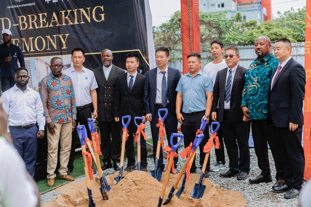 Bluewhale Construction breaks ground for 18-storey luxury apartment tower near Labadi Beach