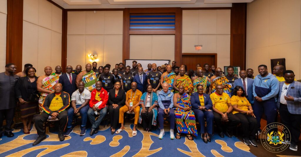 Confidence high as Vice President visits Black Stars ahead of Panama showdown