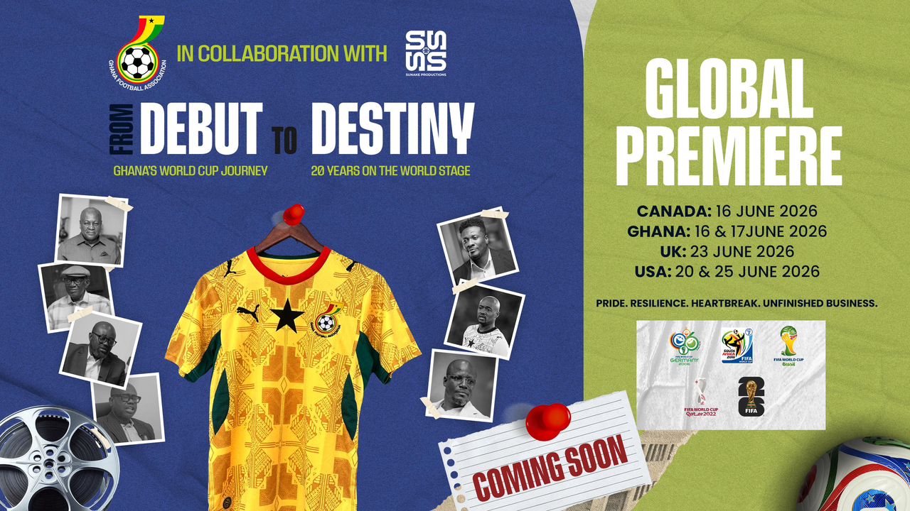 GFA, Sunake Productions unveil ‘From Debut to Destiny’ documentary on Ghana’s 20-year World Cup legacy
