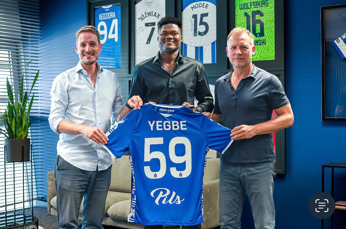 Ghanaian defender Terry Yegbe joins Polish side Lech Poznan