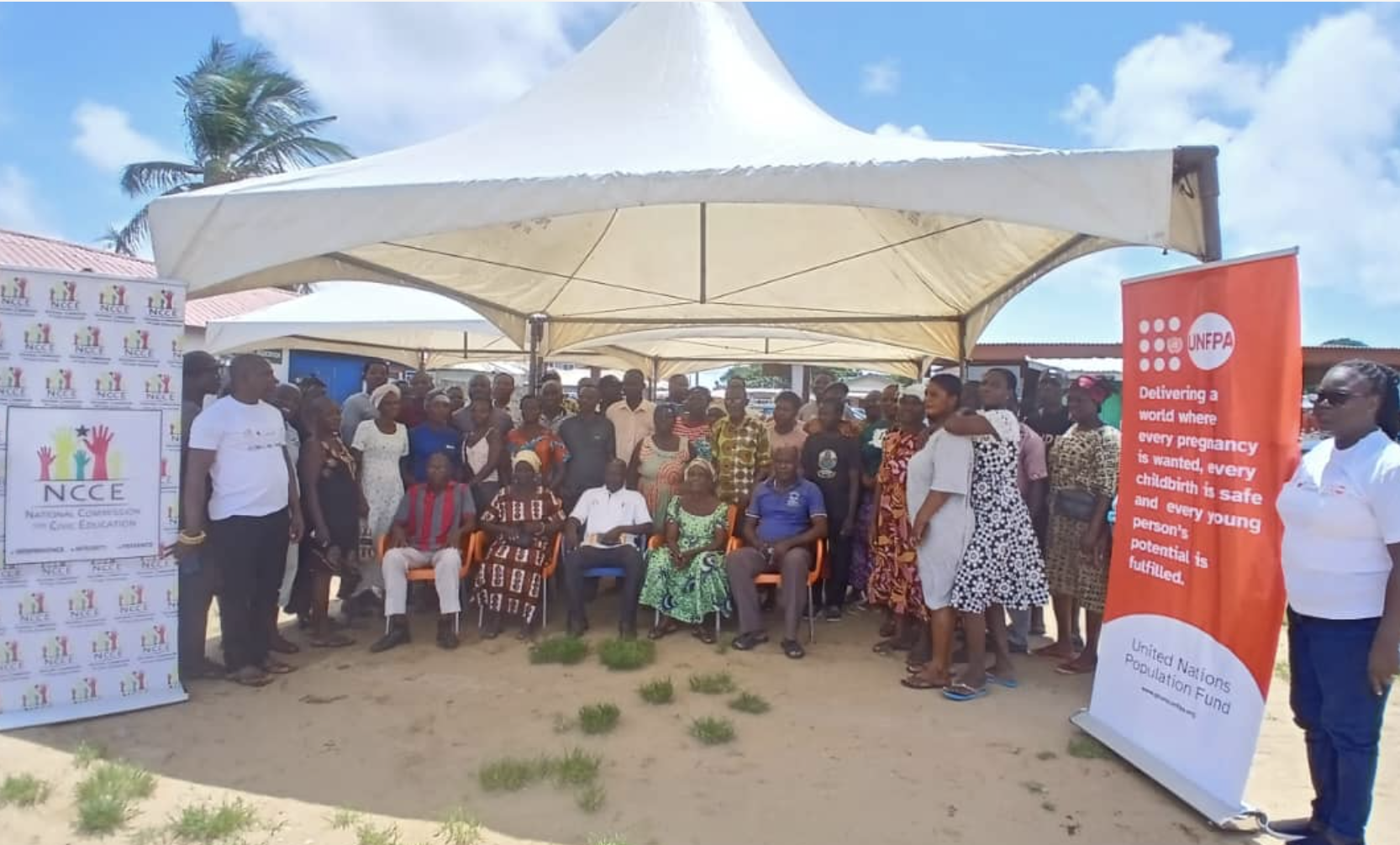 NCCE, UNFPA, Canada launch Civic campaign to fight GBV in Anloga District