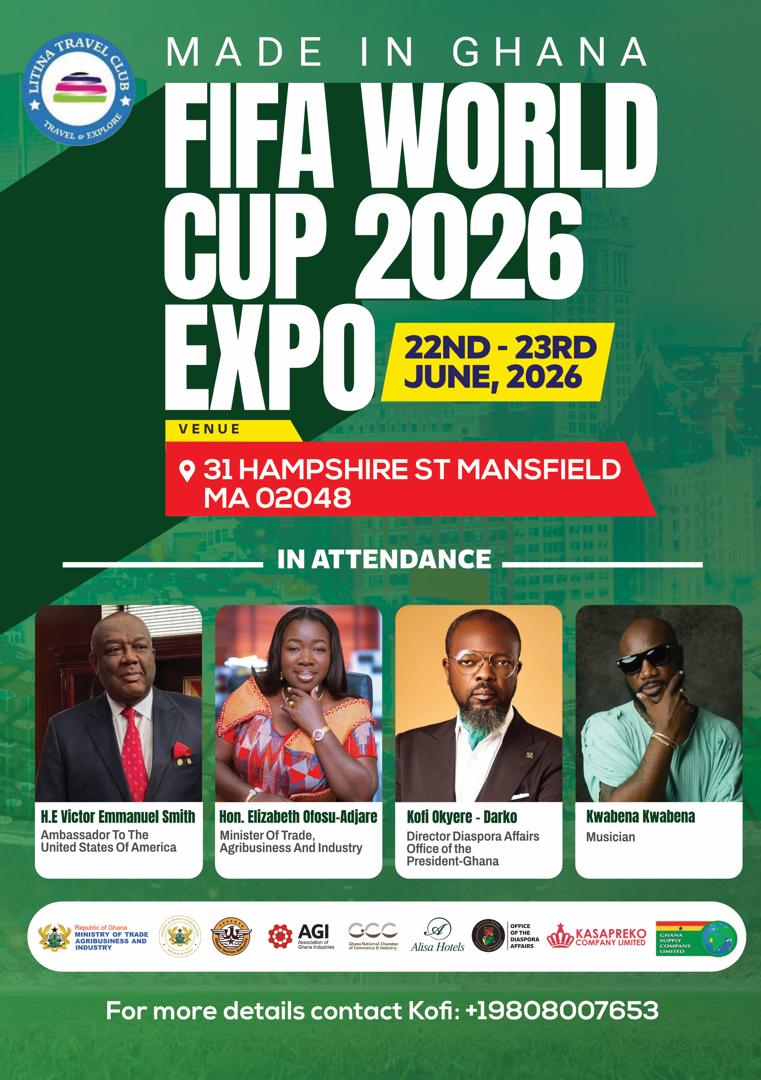 Trade Minister, Ambassador to US, others to grace Litina’s 2026 FIFA World Cup Business Expo