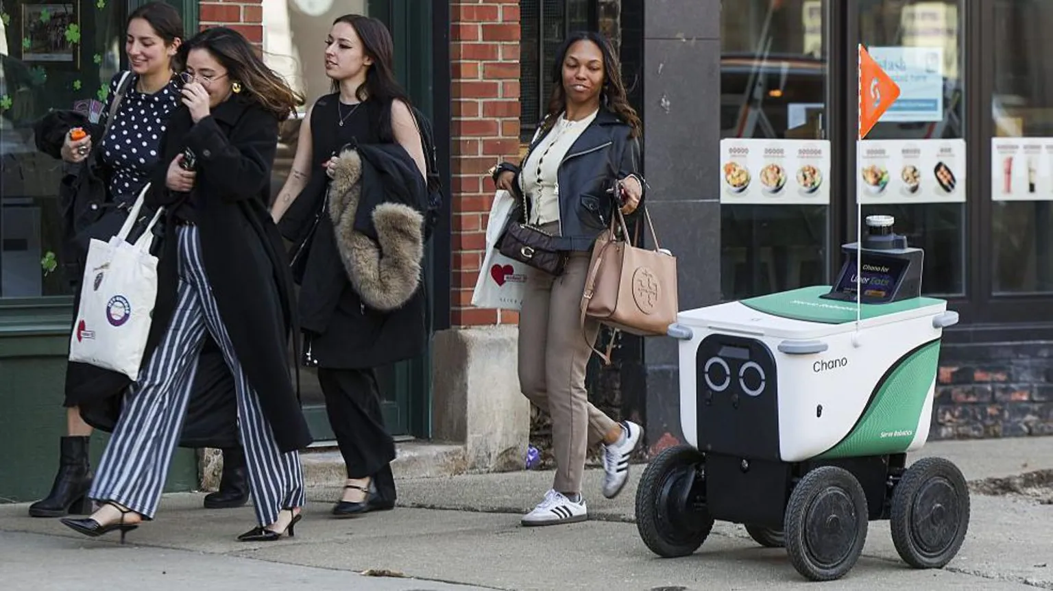 ‘We had to get out of the way’: The backlash over delivery robots