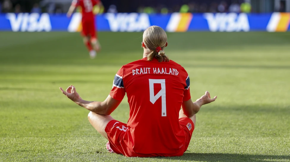 Why has Erling Haaland added ‘Braut’ to Norway shirt?