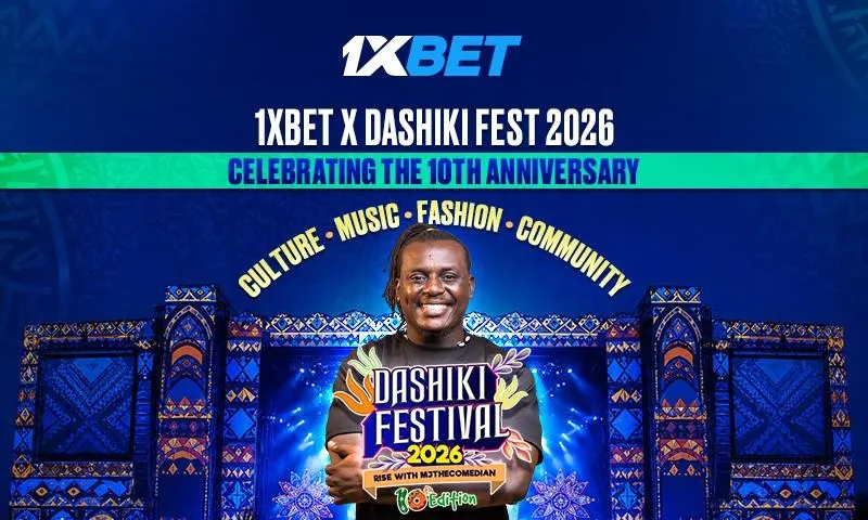 African culture, football and prizes from 1xBet: Attend spectacular Dashiki Fest 2026