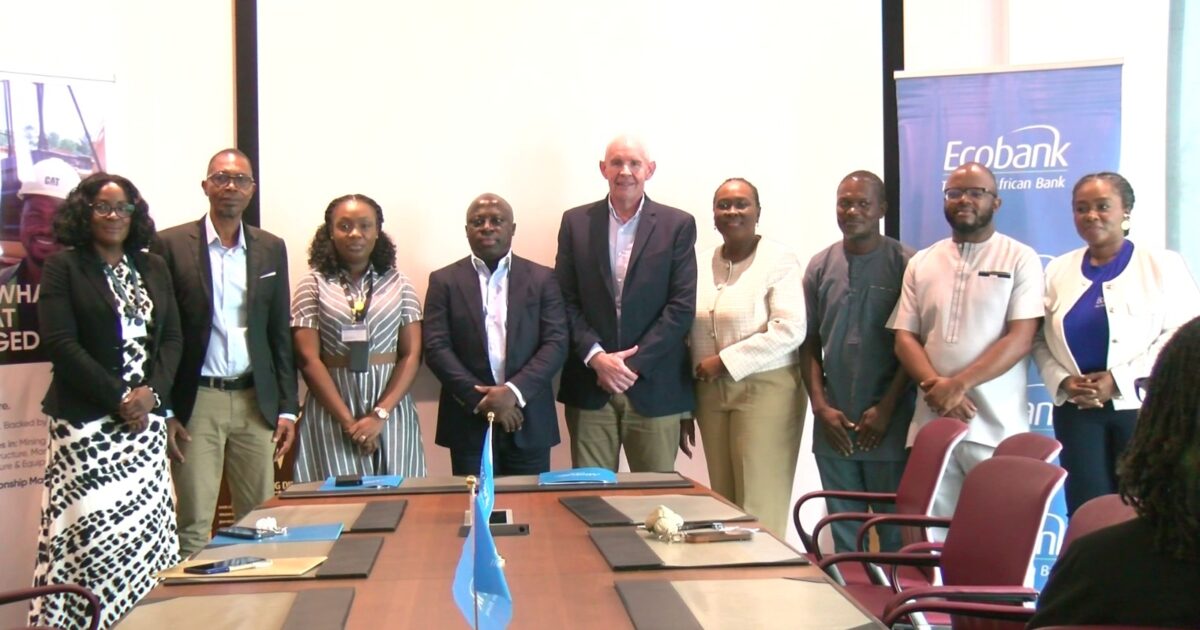 Ecobank, Mantrac Ghana partner to boost equipment financing for local businesses