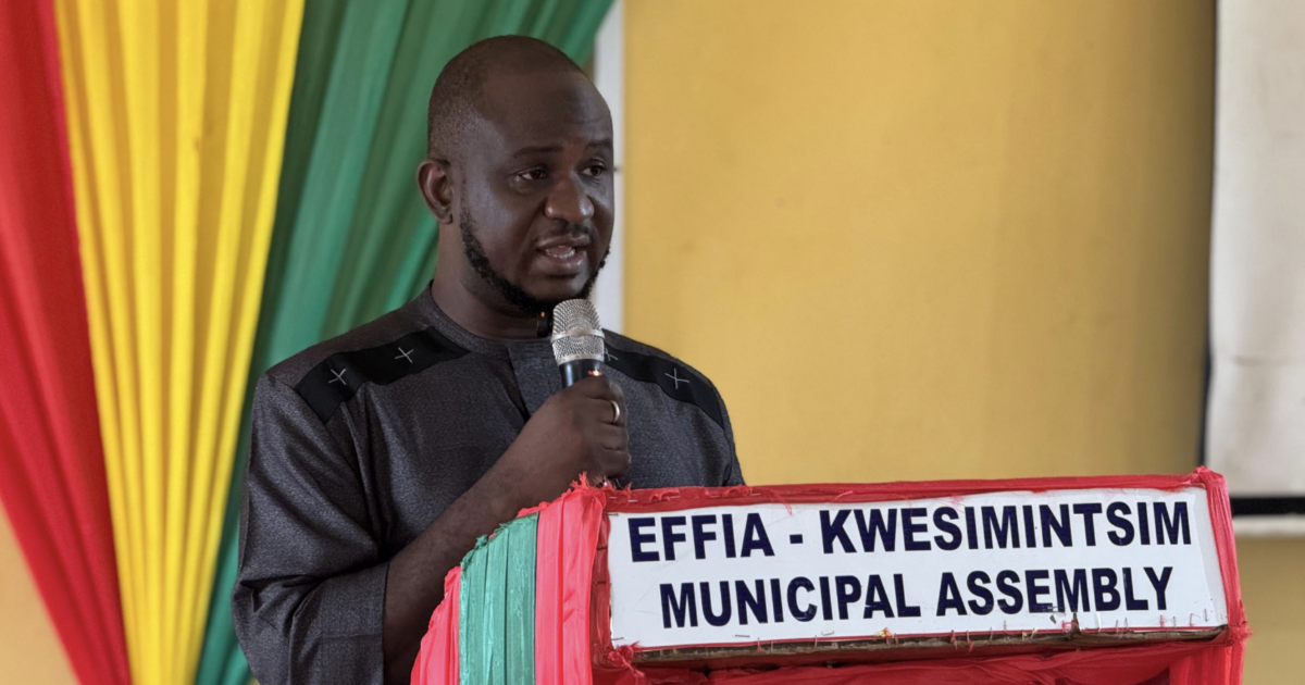 Effia-Kwesimintsim MCE reiterates commitment to sustainable development in municipality