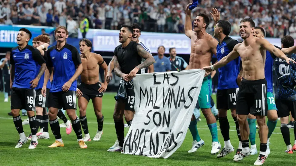 FIFA ‘assessing match reports’ over Falklands banner