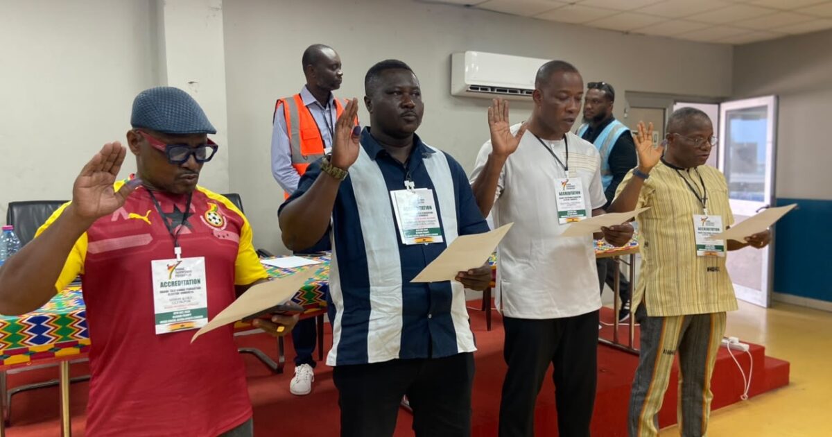 Frederick Lartey Otu re-elected Ghana Taekwondo Federation president