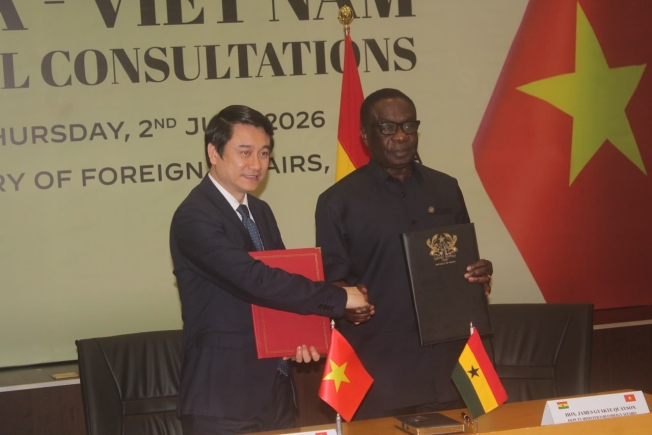 Ghana, Vietnam sign visa waiver agreement for diplomatic, service and official passport holders