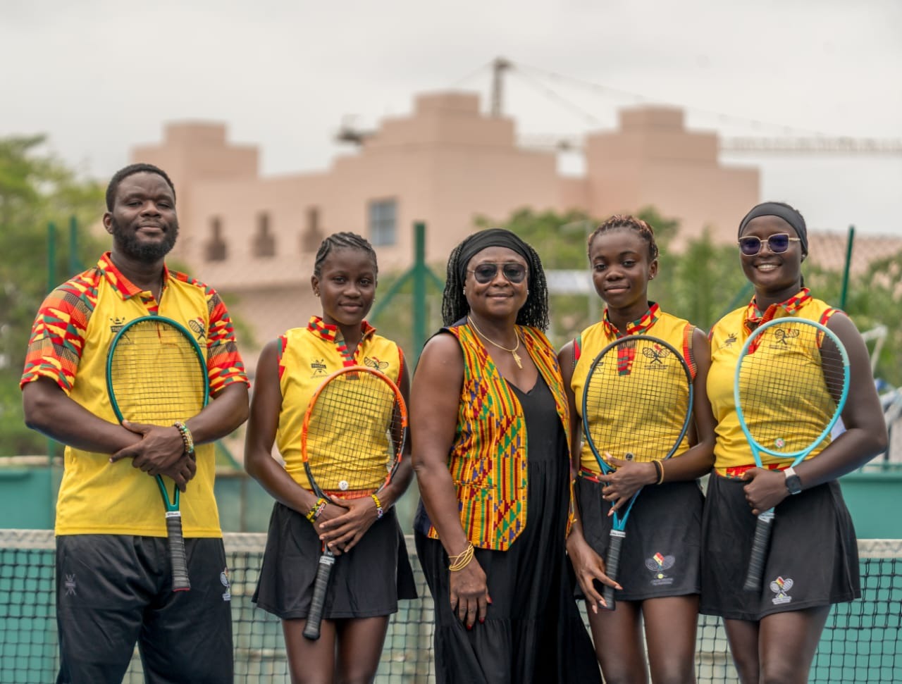Ghana’s Diamond Rackets depart for Botswana to for 2026 Billie Jean King Cup Africa Group III