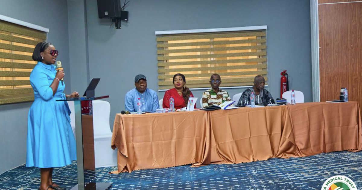 GMTF administrator Obuobia Darko–Opoku briefs Majority caucus on Fund’s life-saving impact
