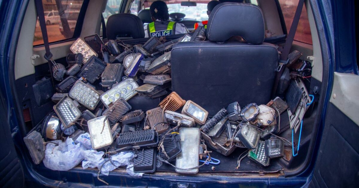 Greater Accra records 1,054 vehicle interceptions in police crackdown on illegal sirens