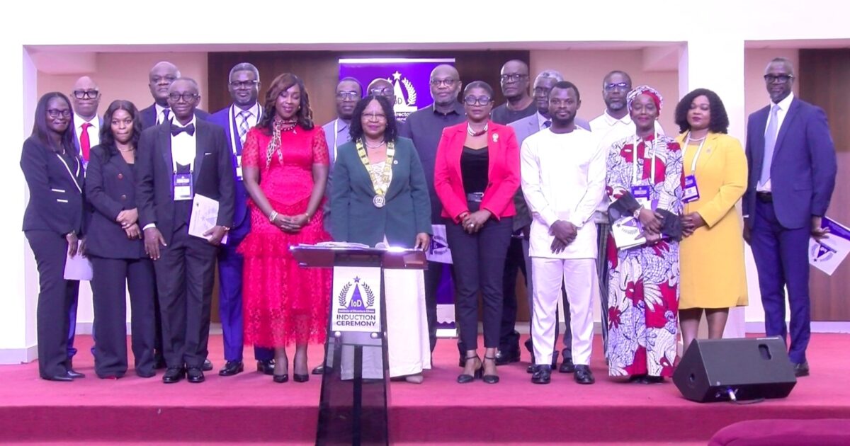 IoD Ghana inducts new fellows, urges directors to strengthen governance and embrace continuous learning