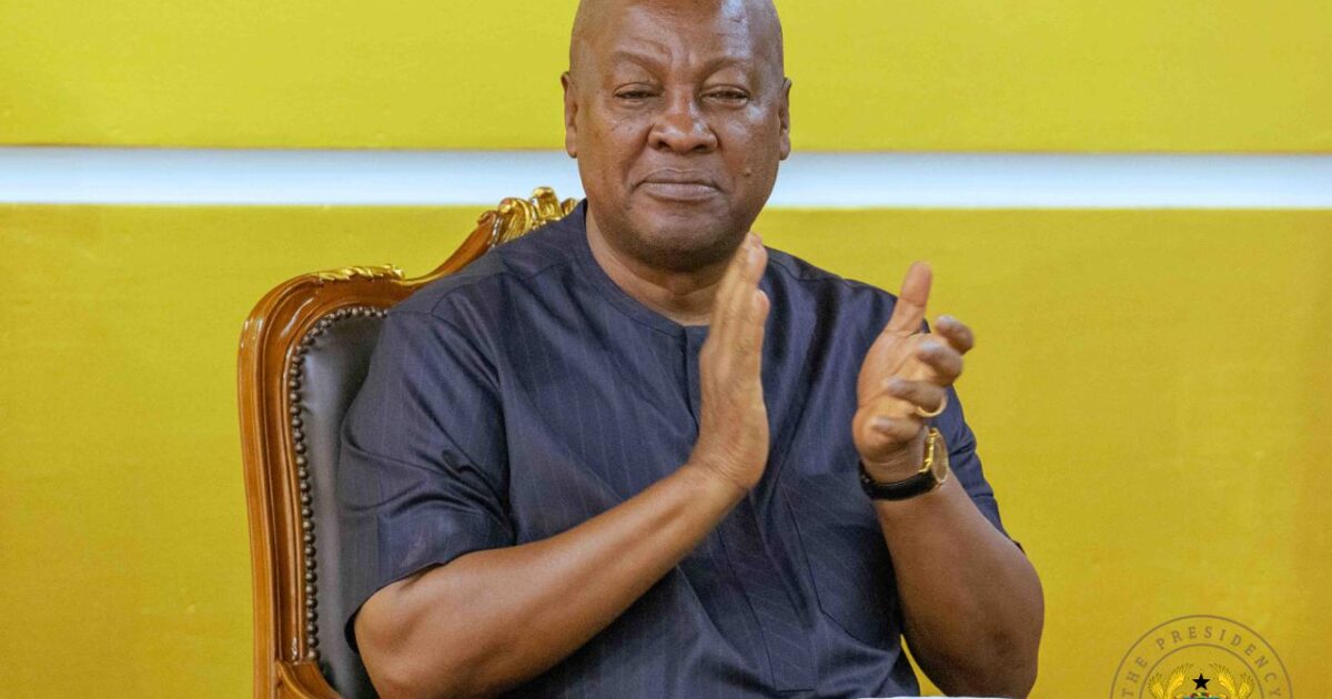 Mahama says Ghana may co-host AFCON with Côte d’Ivoire after stadium upgrades