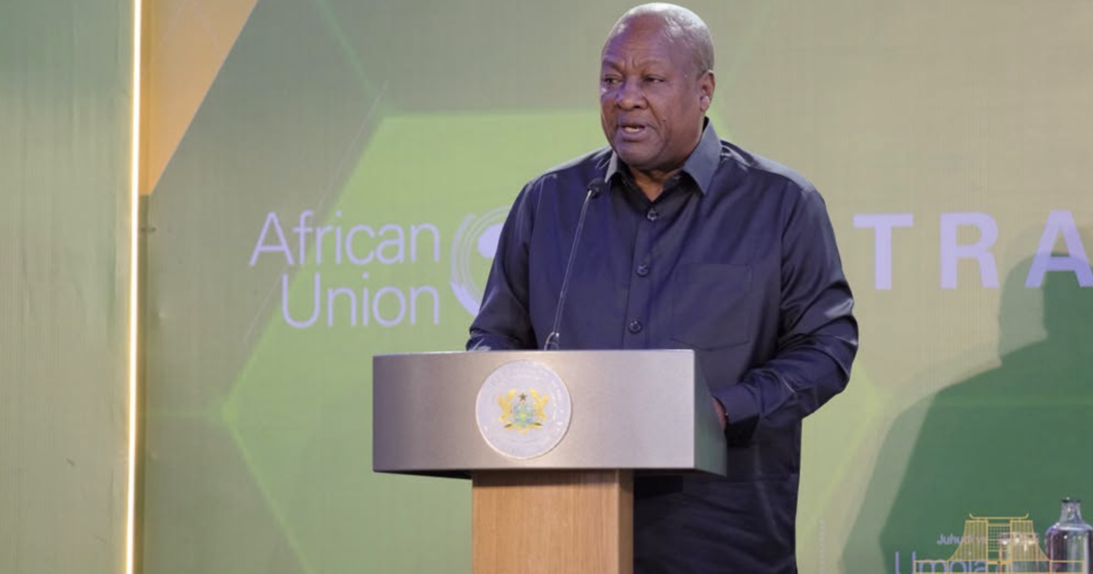 Mahama urges African leaders to secure continent’s health sovereignty
