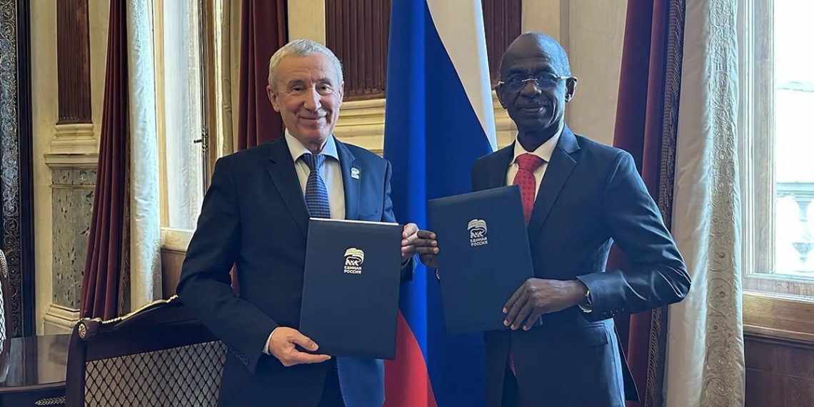 NDC signs cooperation accord with Russia’s United Russia Party
