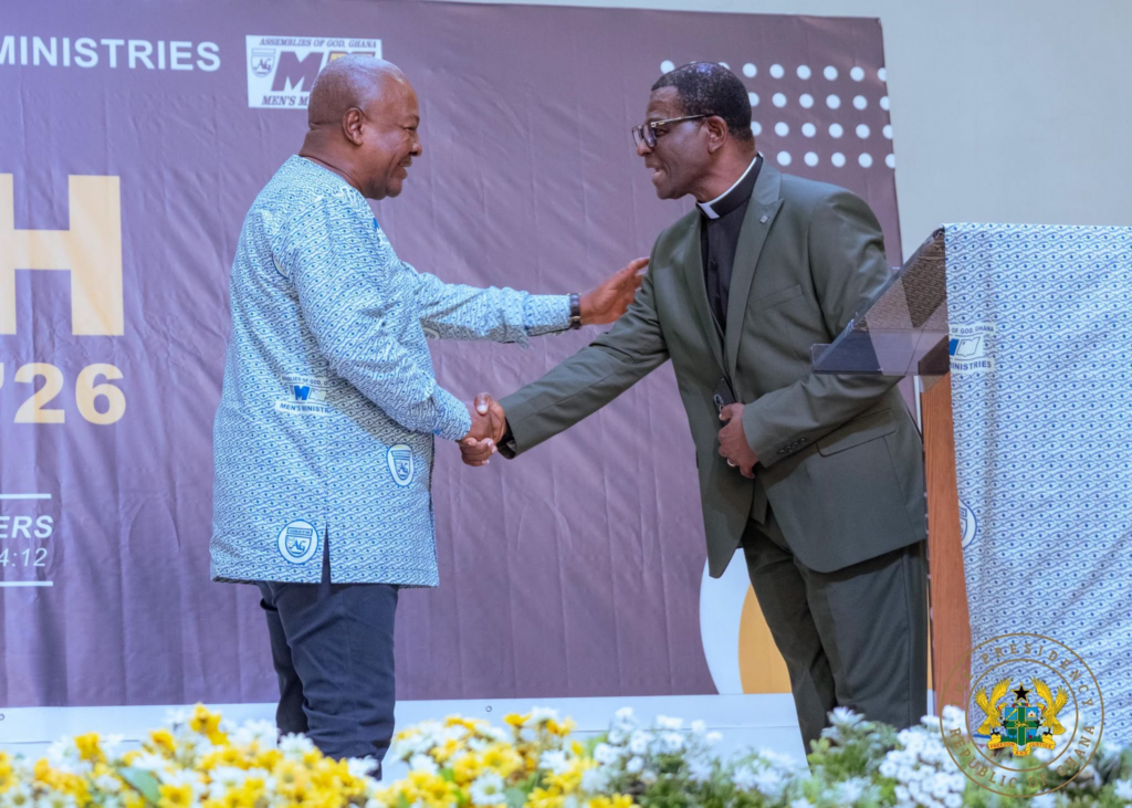 Photos: Mahama attends Assemblies of God Men’s Ministry Conference