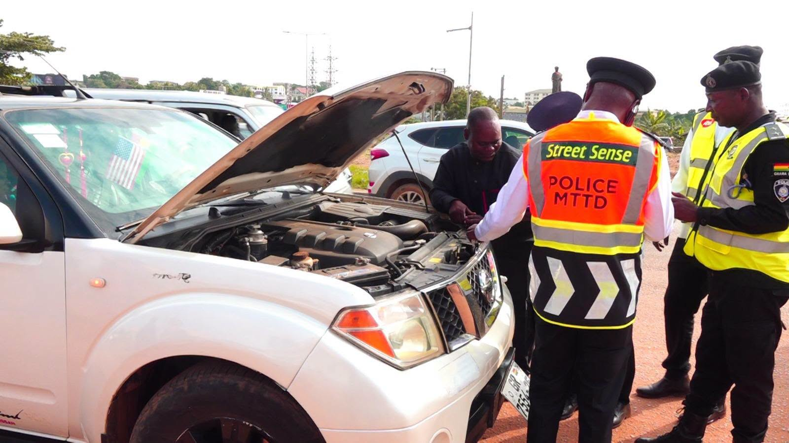 Police intercept 188 vehicles in Ashanti Region traffic enforcement operation