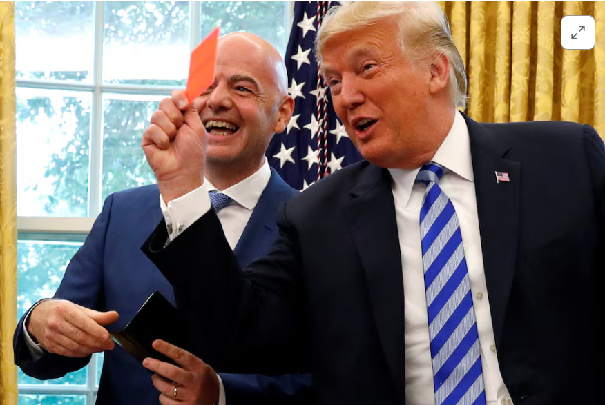 Red card system in disarray over Trump, Fifa and Balogun decision