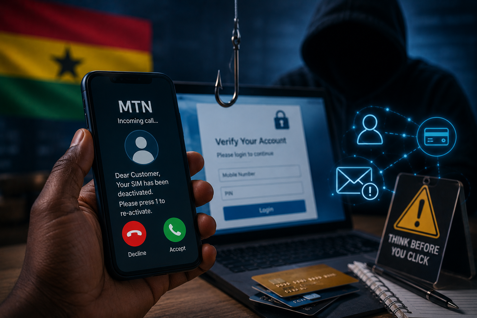 Social engineering remains Ghana’s weakest link in digital fraud fight – e-Crime Bureau Chair