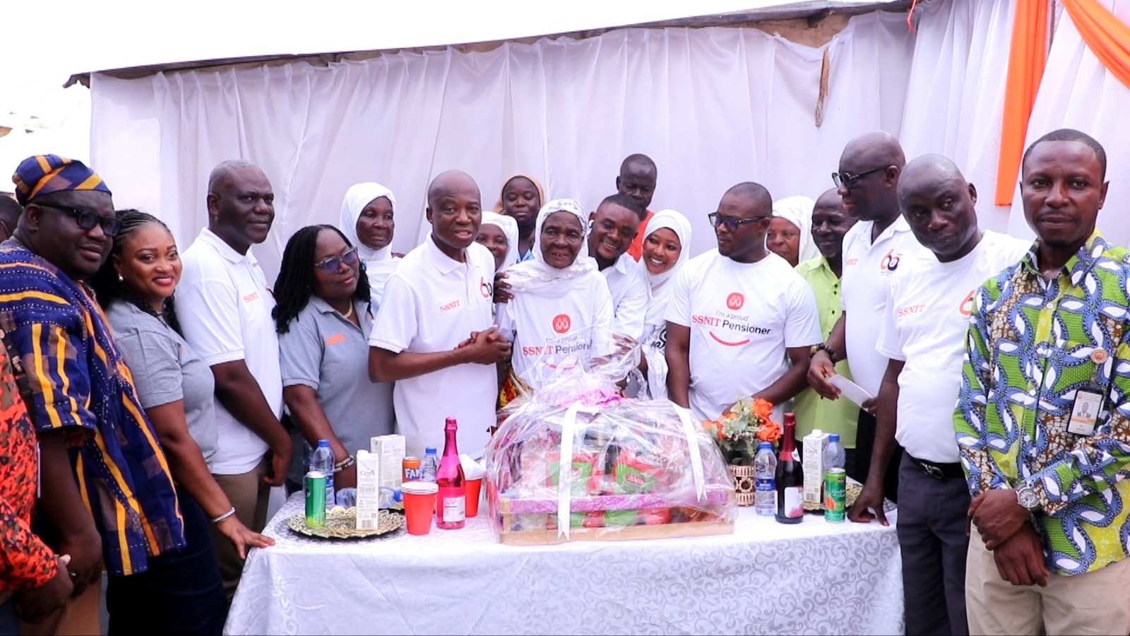 SSNIT honours Ghana’s oldest female pensioner in Wa, unveils telehealth benefits