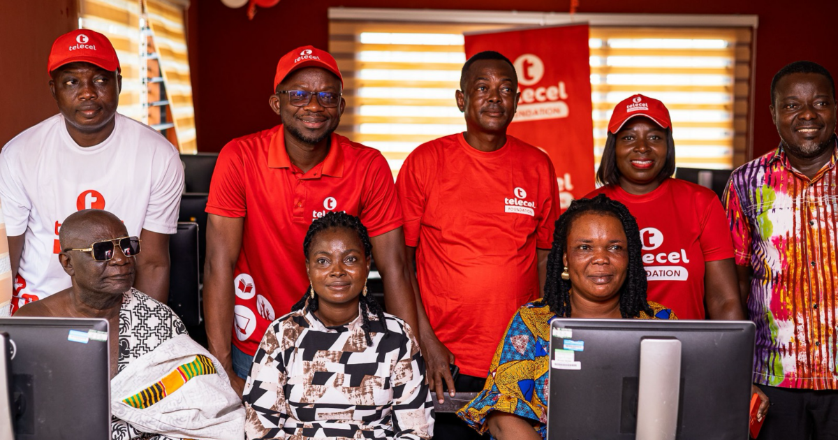 Telecel Ghana employees bridge ICT education gap in Asikuma