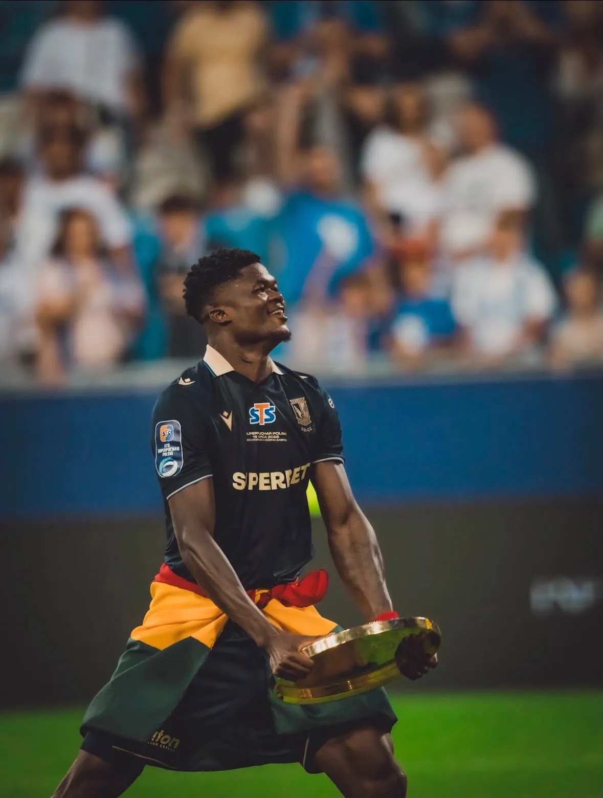 Terry Yegbe helps Lech Poznan to Polish Super Cup win