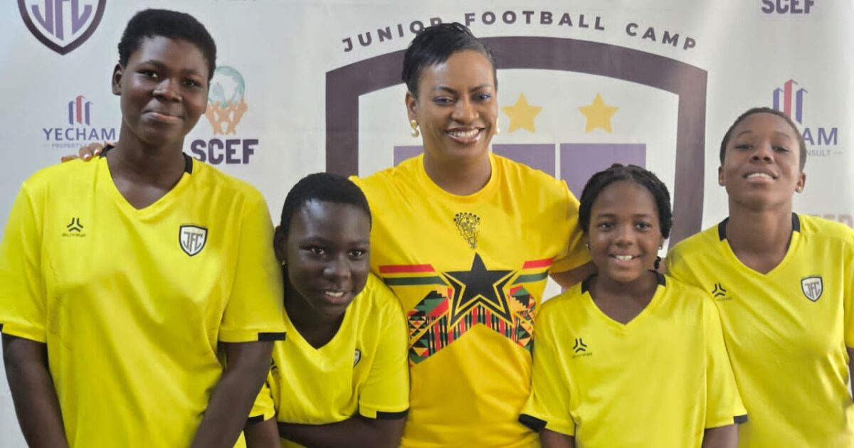 COP Lydia Donkor mentors young girls through JFC’s WELL GIRLS programme