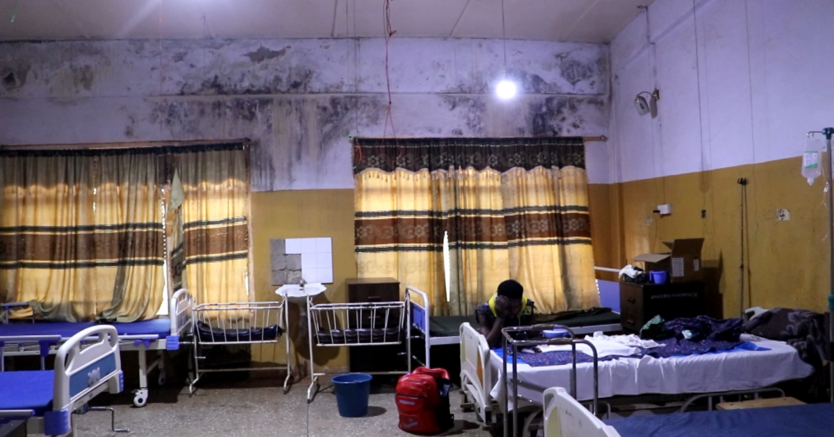 Crickets in the theatre and leaking wards: How Lawra Hospital is battling century-old decay to save lives
