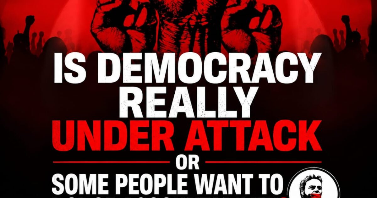 Is the “Democracy Under Attack” narrative real, or is it a convenient escape from accountability?