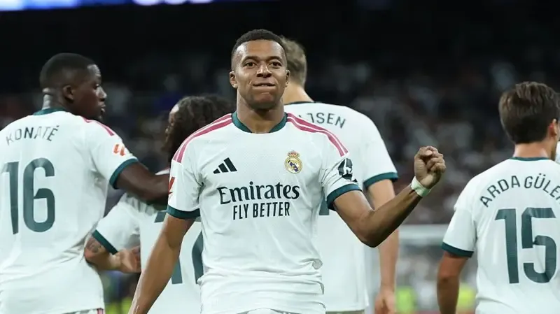 Mourinho says hat-trick hero Mbappe hungry for Real Madrid history