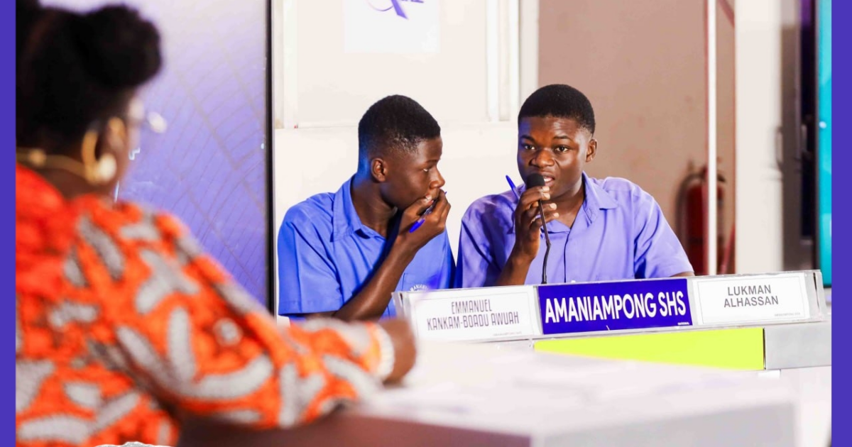 NSMQ 2026: Amaniampong retains seeded status, sends Tepa and Ghanata packing