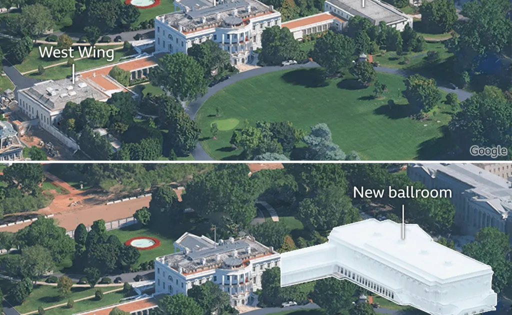 US appeals court halts Trump ballroom project paving way for Supreme Court showdown