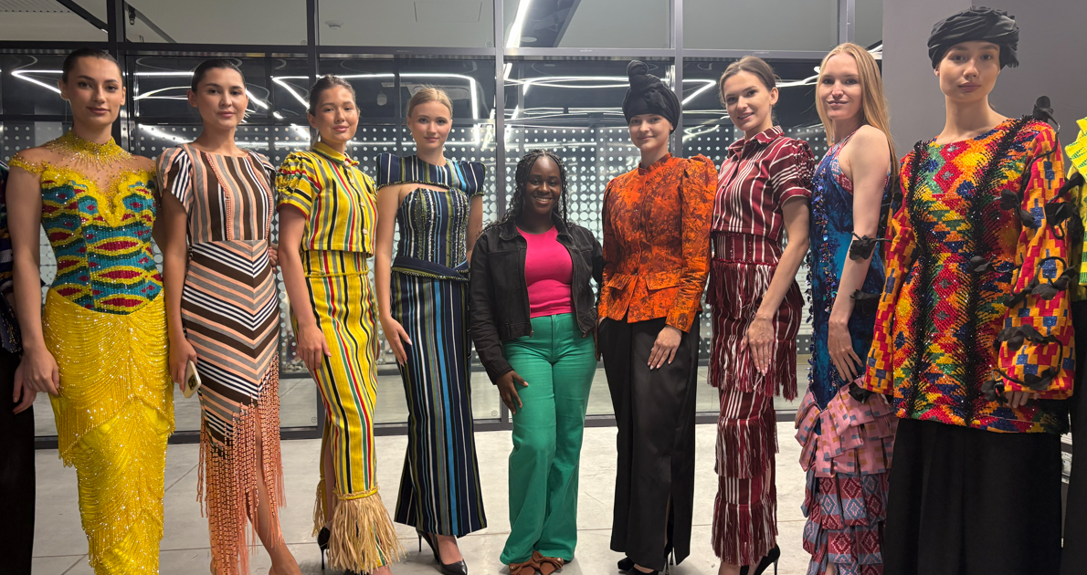 Vasty Arthur takes Tinsel Couture and Ghana’s Northern heritage to the global runway