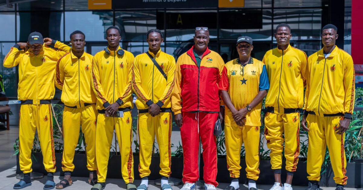 Africa Nations Volleyball Championship: Ghana’s Black Spikers leave for tournament in Tunisia