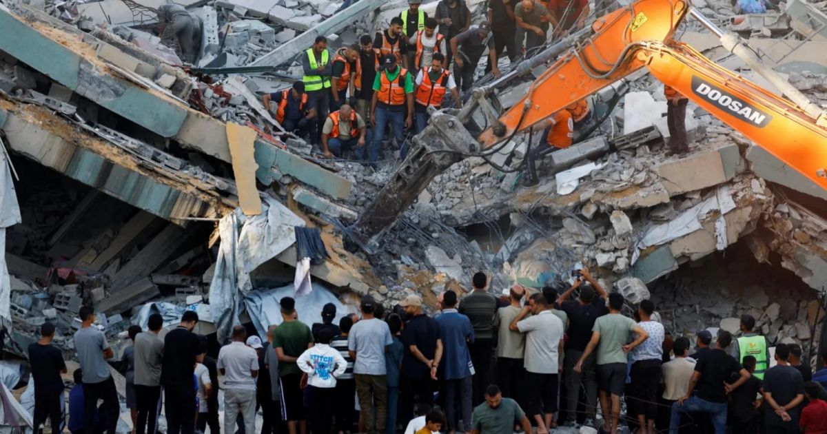 At least 20 killed after war-damaged Gaza building collapses