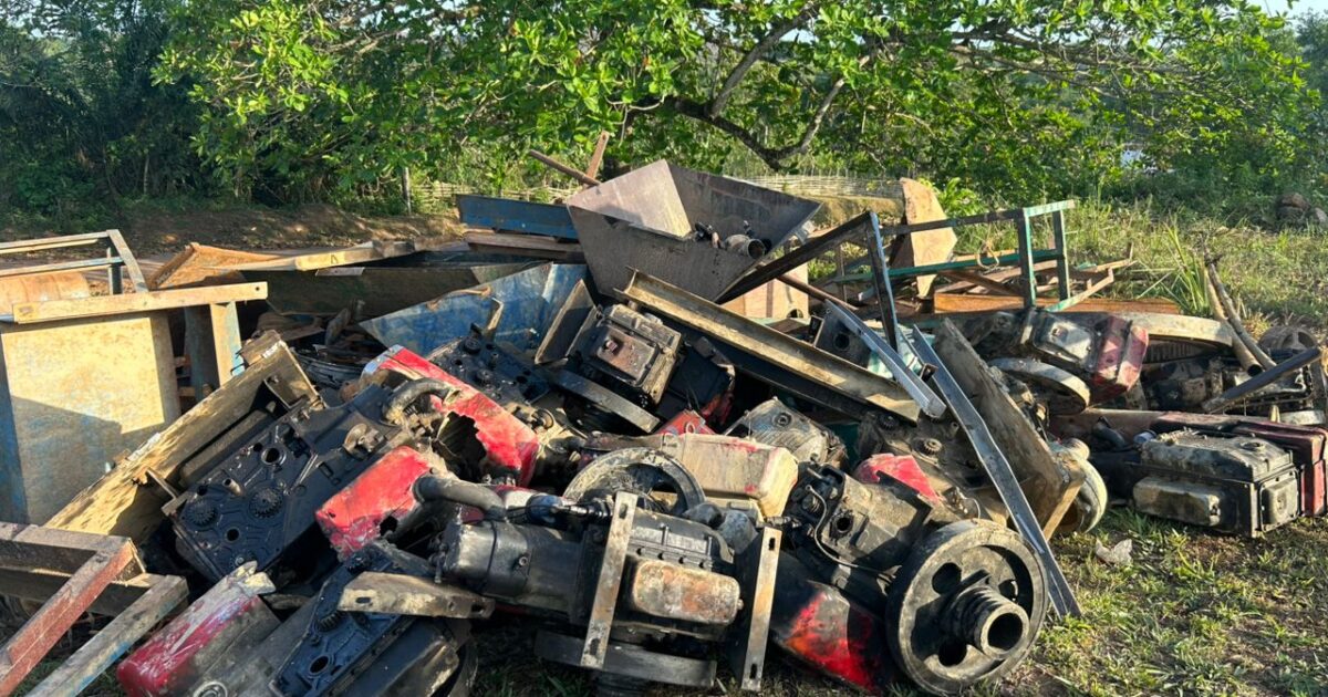 GIISDEC takes charge of scrap metal recovery in NAIMOS operational areas