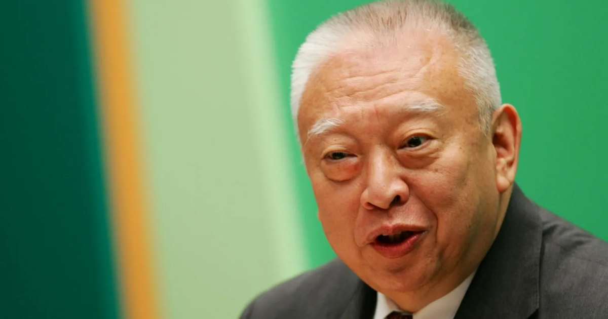 Hong Kong’s first leader after British handover dies