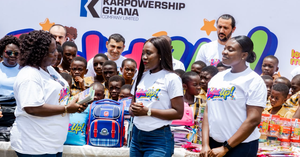 Karpowership lights up young minds on International Literacy Day