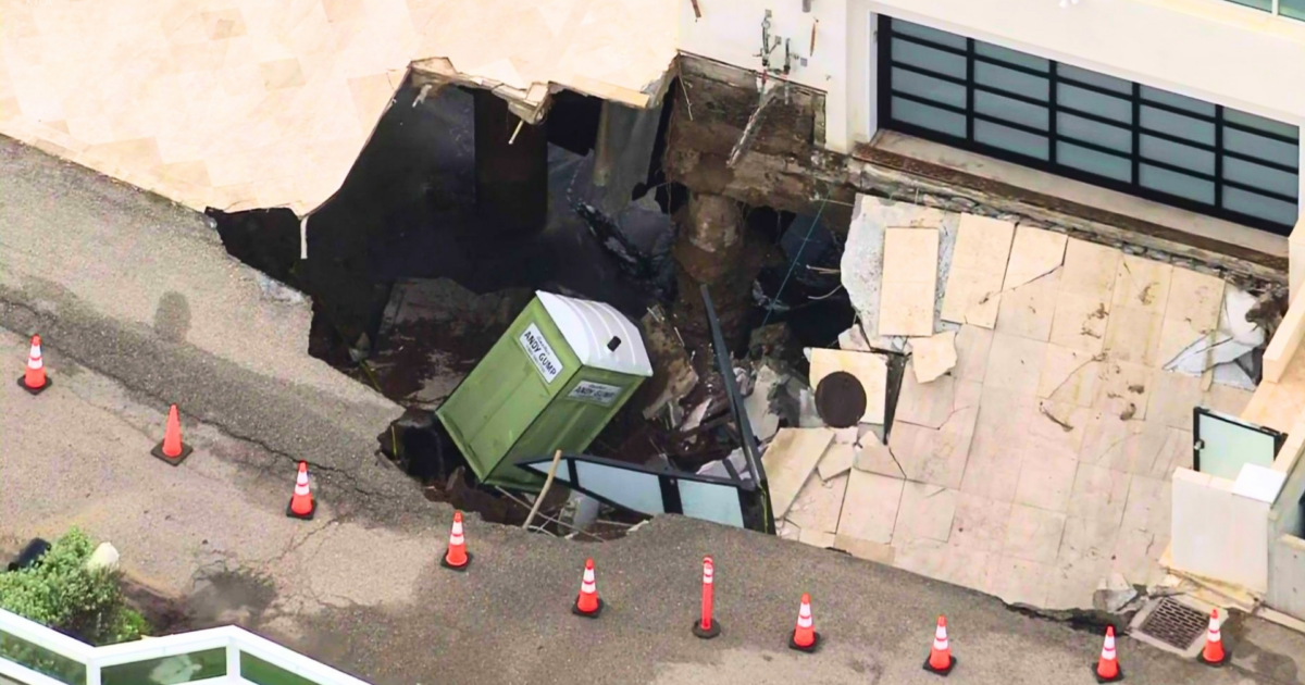 Nicolas Cage’s driveway collapses as sinkhole opens up at his Malibu home