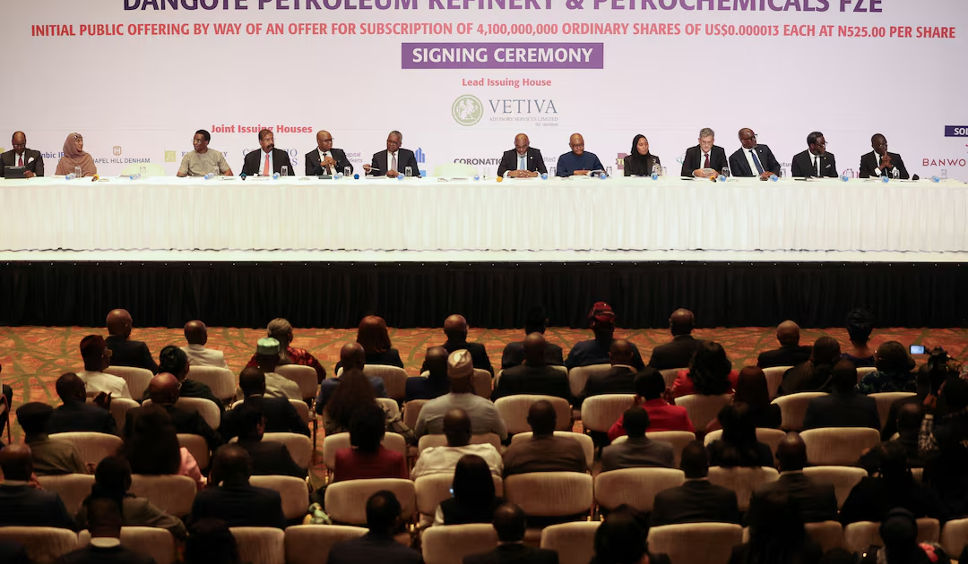 Nigeria’s Dangote refinery plans $14 billion expansion as it signs IPO documents