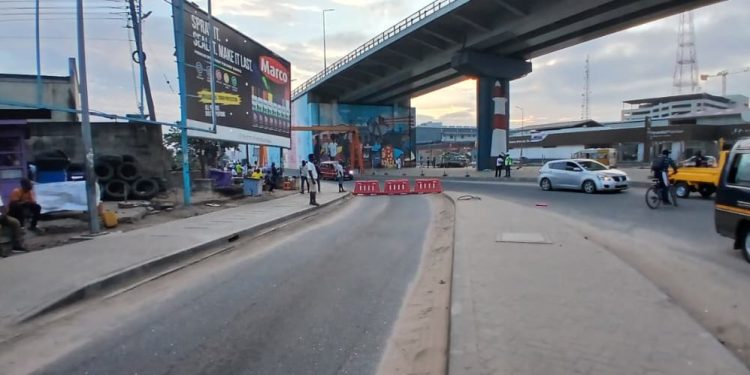 Pamprom closure to worsen Kaneshie traffic; GARID advises motorists to use alternative routes