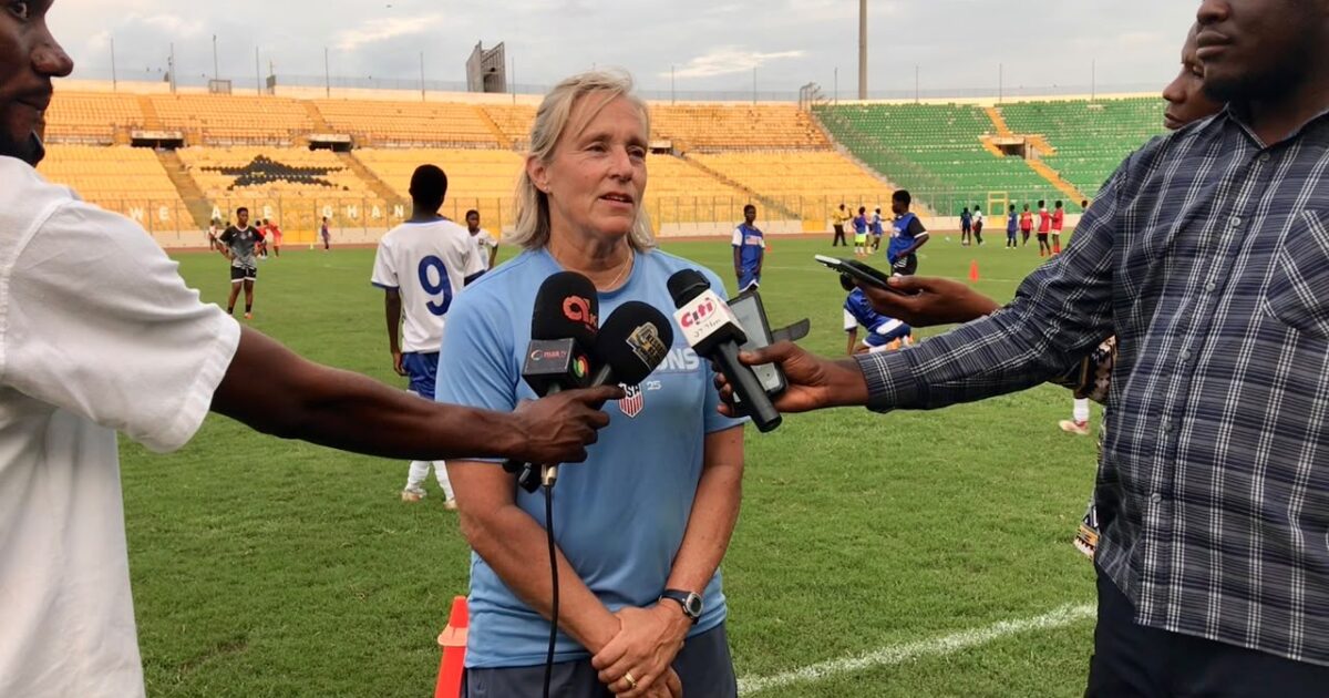 US Embassy brings World Cup winner Amy Griffin, Kofi Sarkodie to empower Ghana’s female coaches