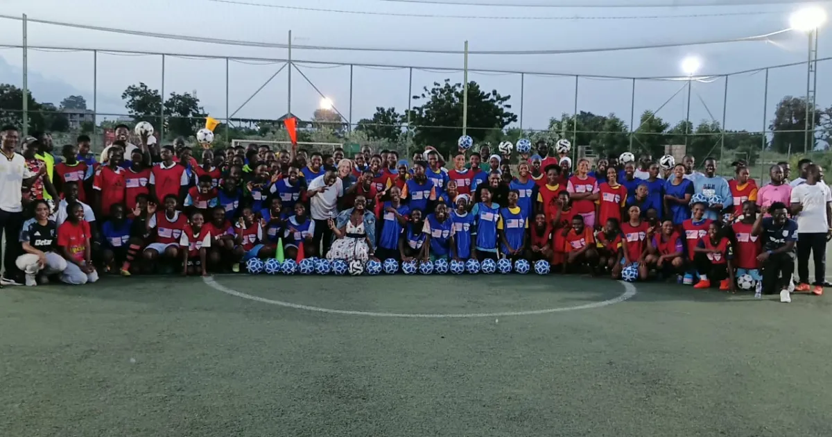 U.S. Embassy launches Girls’ soccer initiative in Ghana to build leaders on and off the pitch