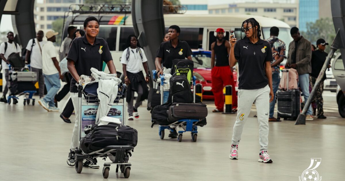 WAFU B U-17 Girls Cup: Black Maidens depart Accra for tournament in Yamoussokro
